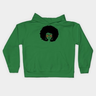 african girl Kids Hoodie